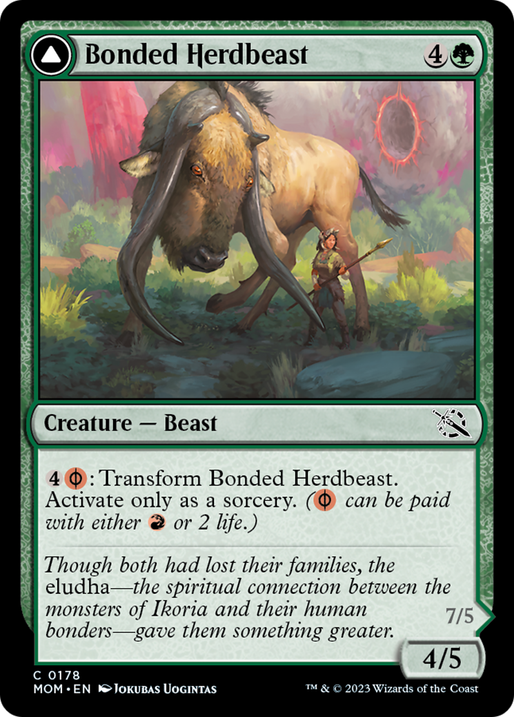 Bonded Herdbeast // Plated Kilnbeast [March of the Machine] | Devastation Store