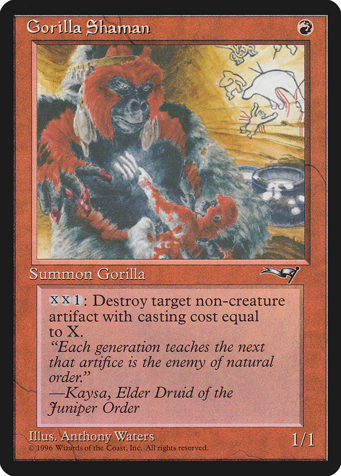 Gorilla Shaman (Holding Child) [Alliances] | Devastation Store