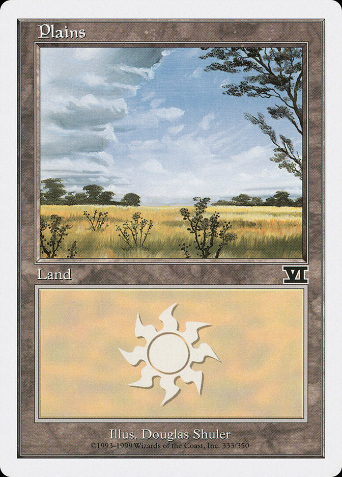 Plains (333) [Classic Sixth Edition] - Devastation Store | Devastation Store