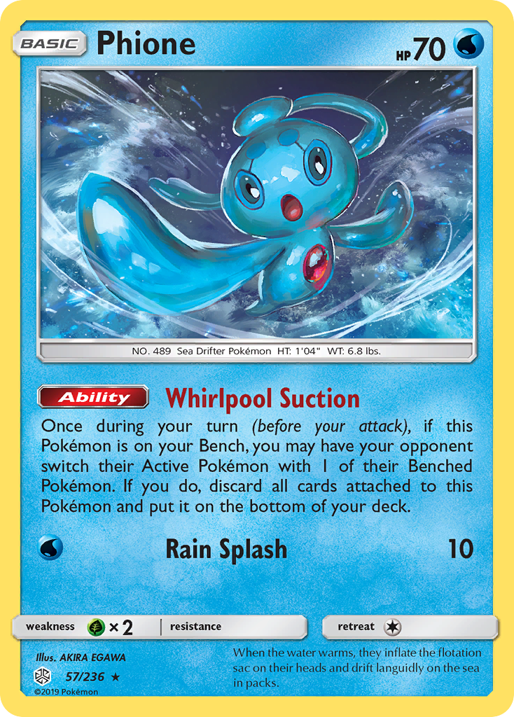 Phione (57/236) [Sun & Moon: Cosmic Eclipse] | Devastation Store