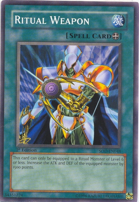 Ritual Weapon [SOD-EN048] Common | Devastation Store