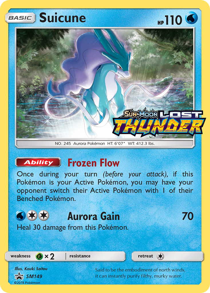 Suicune (SM149) [Sun & Moon: Black Star Promos] | Devastation Store