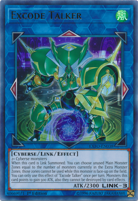 Excode Talker [EXFO-EN038] Ultra Rare | Devastation Store