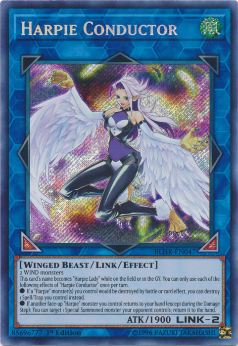 Harpie Conductor [BLHR-EN047] Secret Rare | Devastation Store