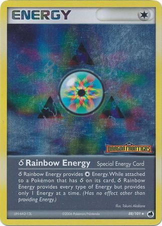 Rainbow Energy (88/101)(Delta Species) (Stamped) [EX: Dragon Frontiers] | Devastation Store