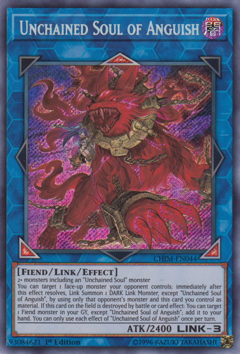 Unchained Soul of Anguish [CHIM-EN044] Secret Rare | Devastation Store