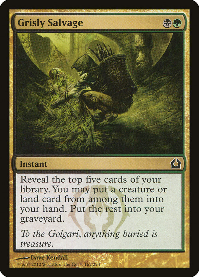 Grisly Salvage [Return to Ravnica] | Devastation Store