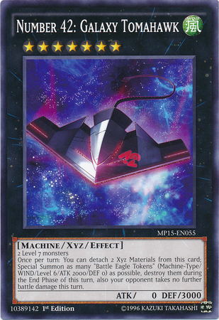 Number 42: Galaxy Tomahawk [MP15-EN055] Common | Devastation Store