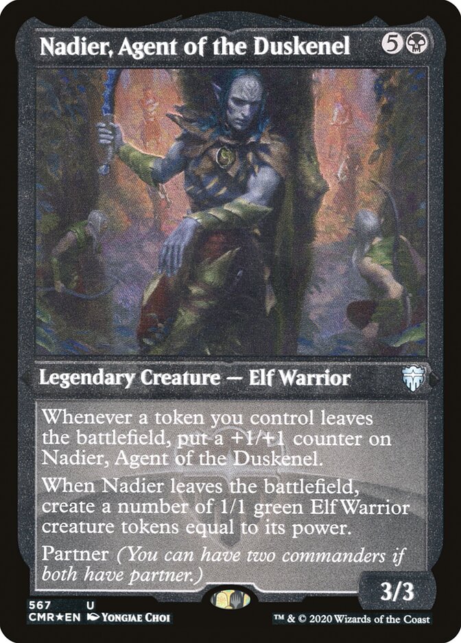 Nadier, Agent of the Duskenel (Etched) [Commander Legends] | Devastation Store