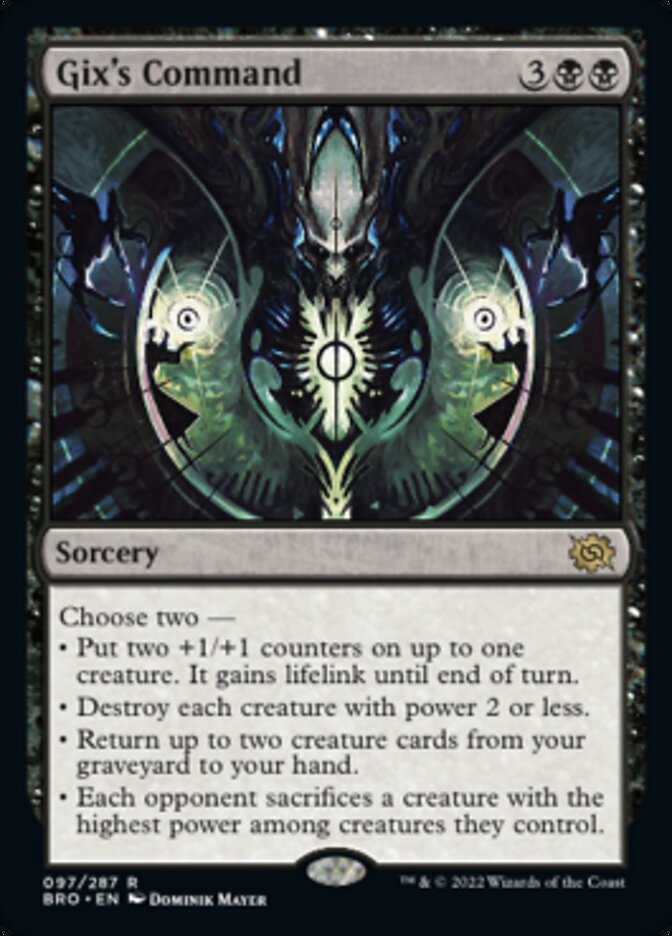 Gix's Command [The Brothers' War] | Devastation Store
