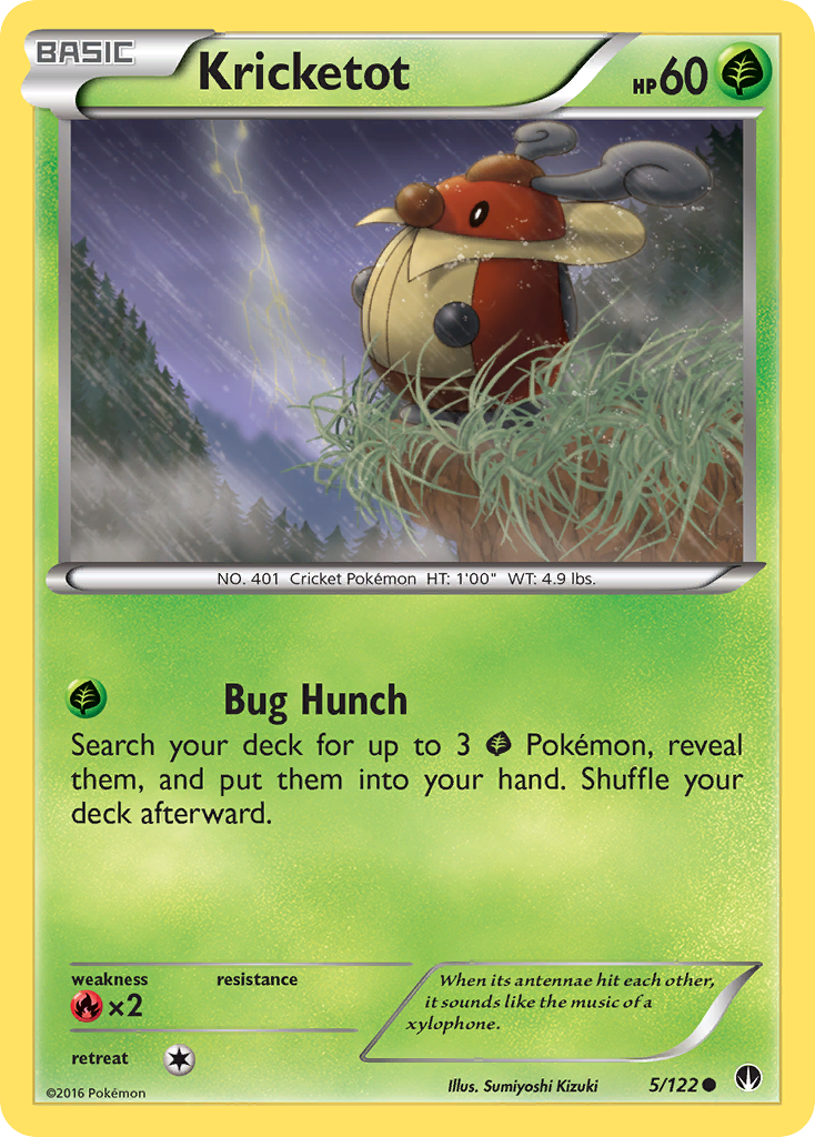 Kricketot (5/122) [XY: BREAKpoint] | Devastation Store