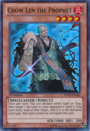 Chow Len the Prophet [BPW2-EN044] Super Rare | Devastation Store