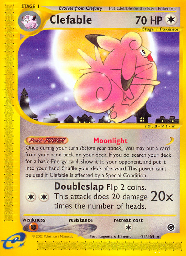 Clefable (41/165) [Expedition: Base Set] | Devastation Store