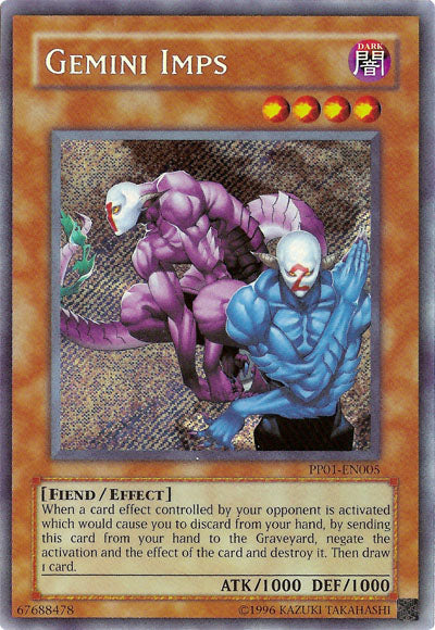 Gemini Imps [PP01-EN005] Secret Rare | Devastation Store