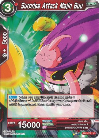 Surprise Attack Majin Buu [TB1-007] | Devastation Store