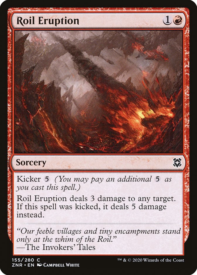 Roil Eruption [Zendikar Rising] | Devastation Store