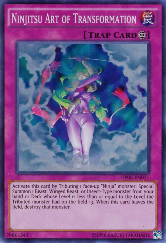 Ninjitsu Art of Transformation [OP02-EN011] Super Rare | Devastation Store