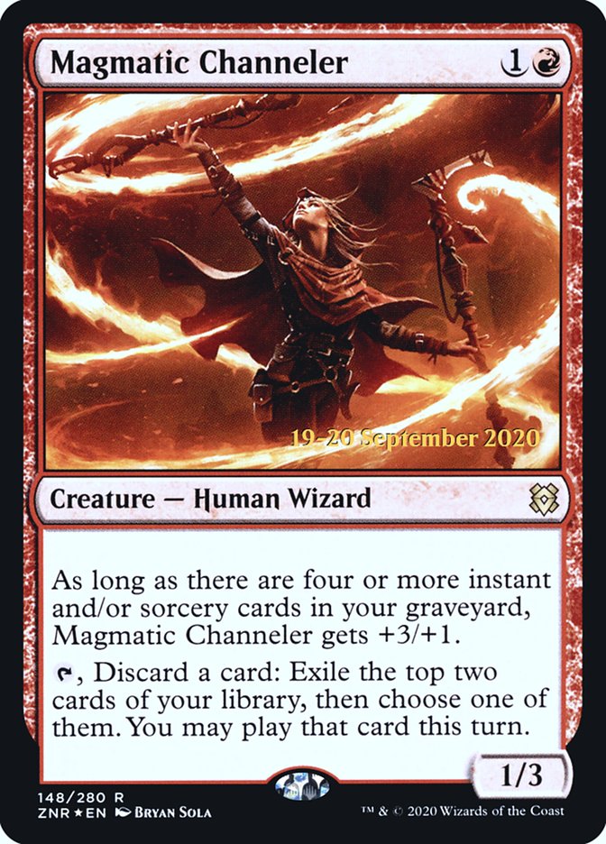 Magmatic Channeler [Zendikar Rising Prerelease Promos] | Devastation Store