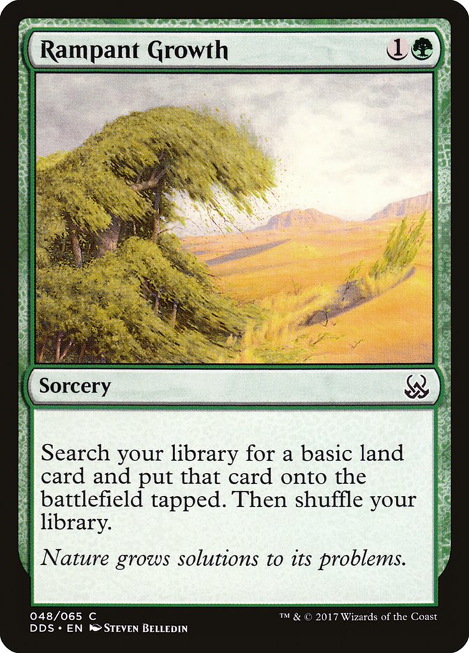 Rampant Growth [Duel Decks: Mind vs. Might] - Devastation Store | Devastation Store