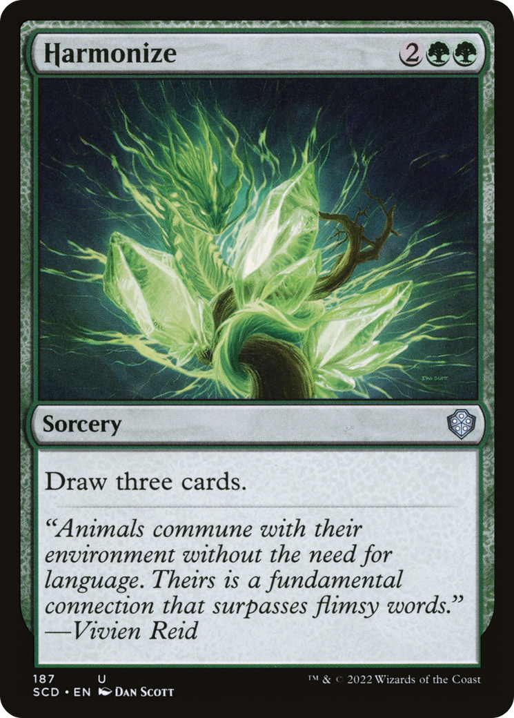 Harmonize [Starter Commander Decks] | Devastation Store