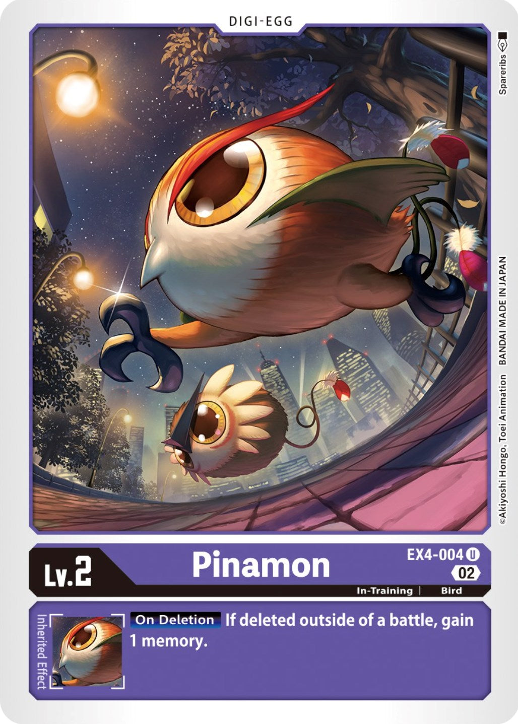 Pinamon [EX4-004] [Alternative Being Booster] | Devastation Store