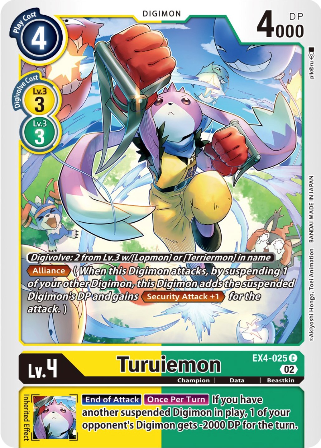 Turuiemon [EX4-025] [Alternative Being Booster] | Devastation Store