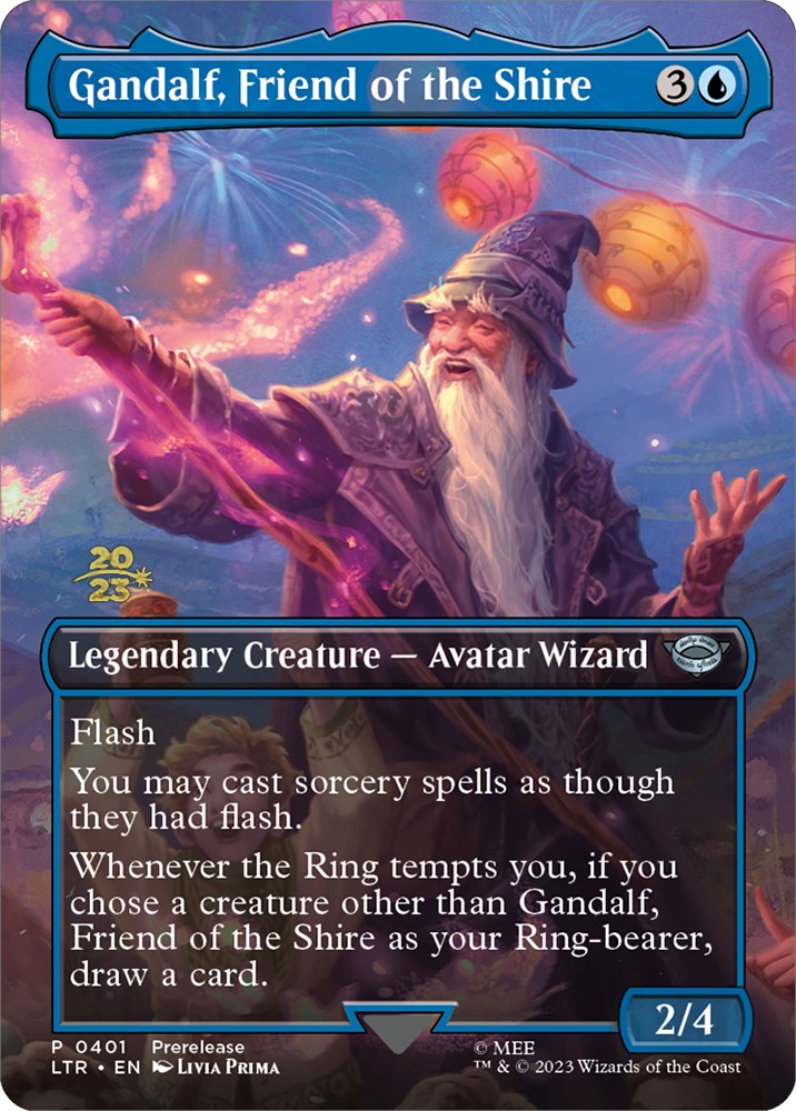 Gandalf, Friend of the Shire [The Lord of the Rings: Tales of Middle-Earth Prerelease Promos] | Devastation Store