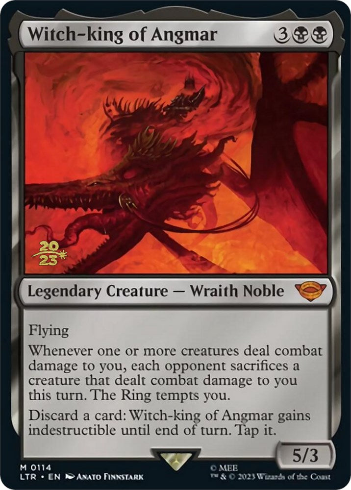 Witch-king of Angmar [The Lord of the Rings: Tales of Middle-Earth Prerelease Promos] | Devastation Store
