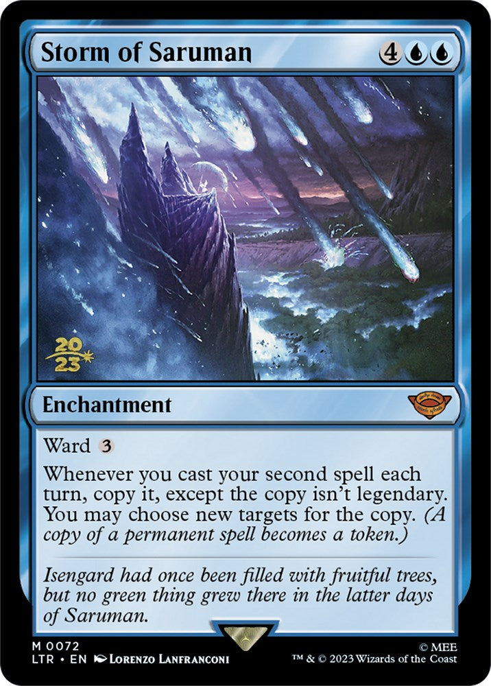 Storm of Saruman [The Lord of the Rings: Tales of Middle-Earth Prerelease Promos] | Devastation Store