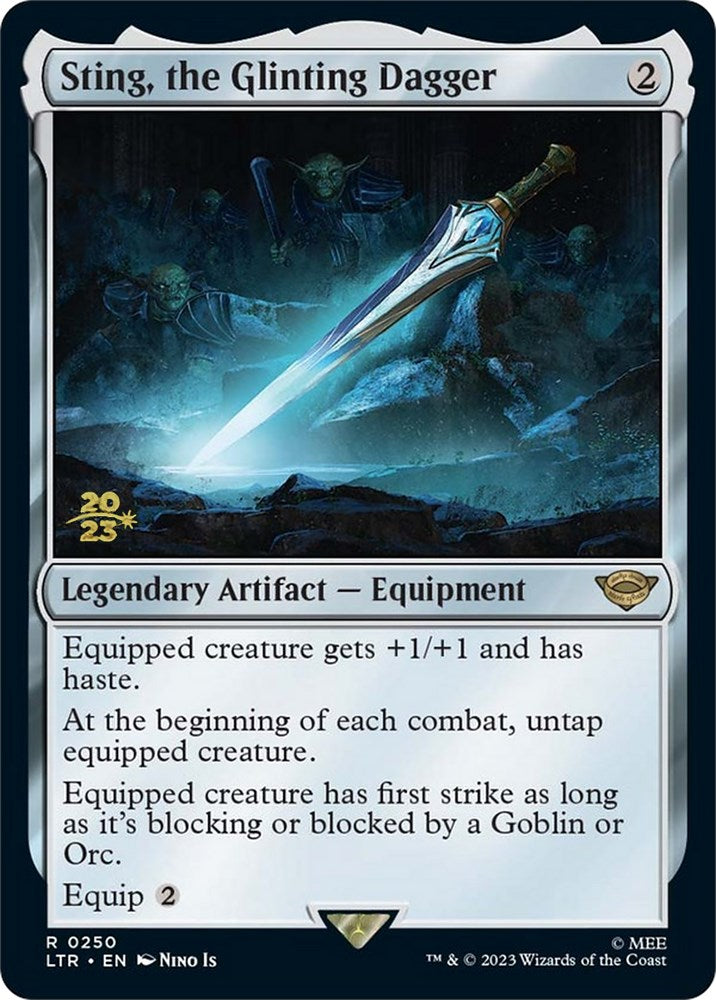Sting, the Glinting Dagger [The Lord of the Rings: Tales of Middle-Earth Prerelease Promos] | Devastation Store
