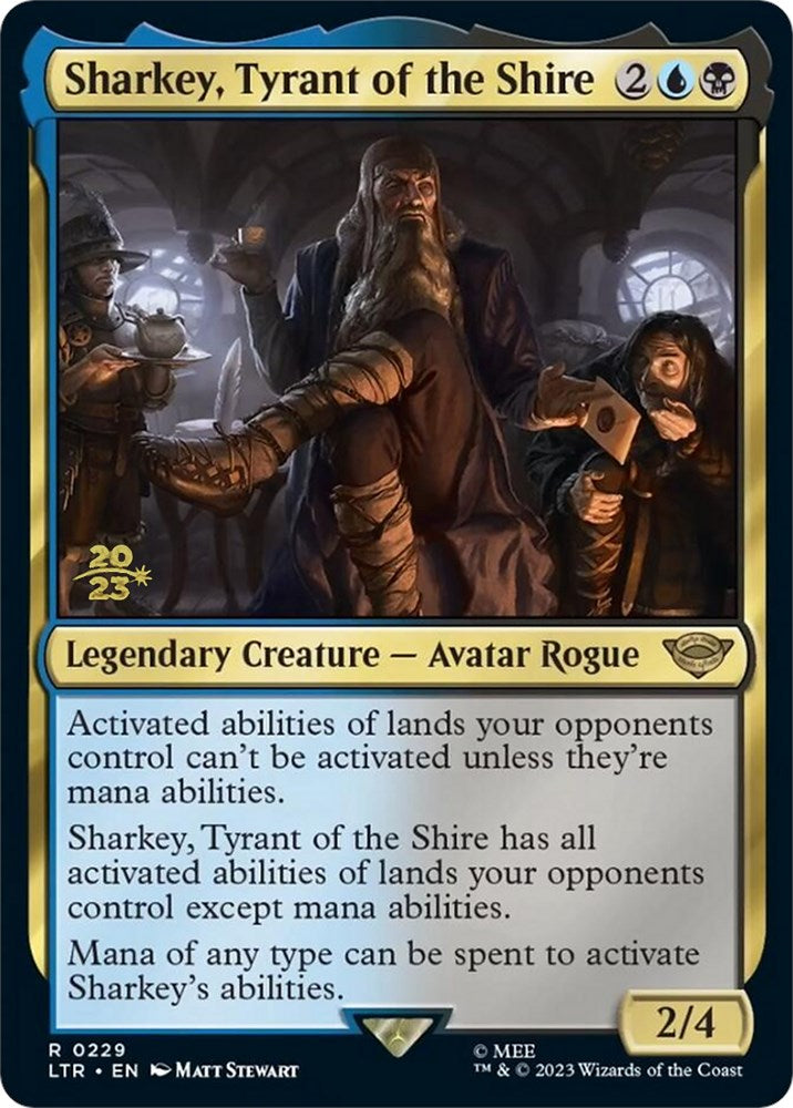 Sharkey, Tyrant of the Shire [The Lord of the Rings: Tales of Middle-Earth Prerelease Promos] | Devastation Store