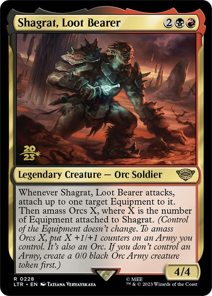 Shagrat, Loot Bearer [The Lord of the Rings: Tales of Middle-Earth Prerelease Promos] | Devastation Store