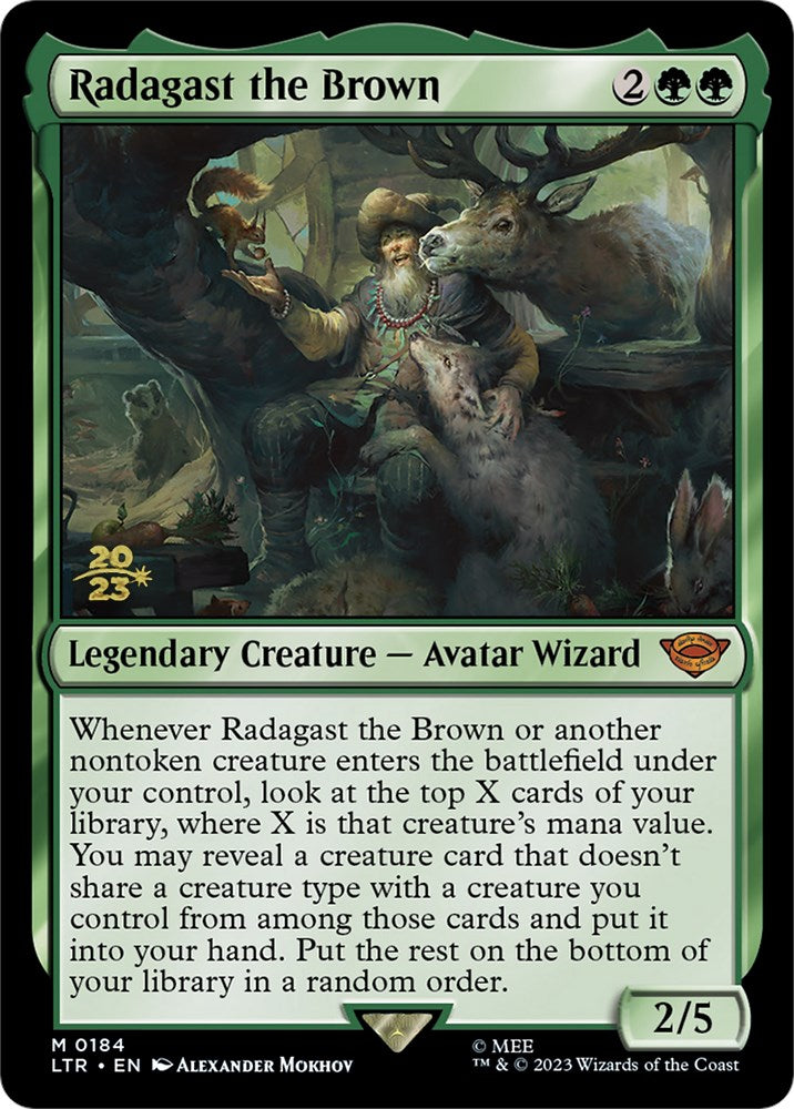 Radagast the Brown [The Lord of the Rings: Tales of Middle-Earth Prerelease Promos] | Devastation Store