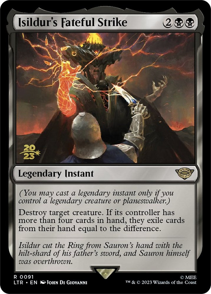 Isildur's Fateful Strike [The Lord of the Rings: Tales of Middle-Earth Prerelease Promos] | Devastation Store