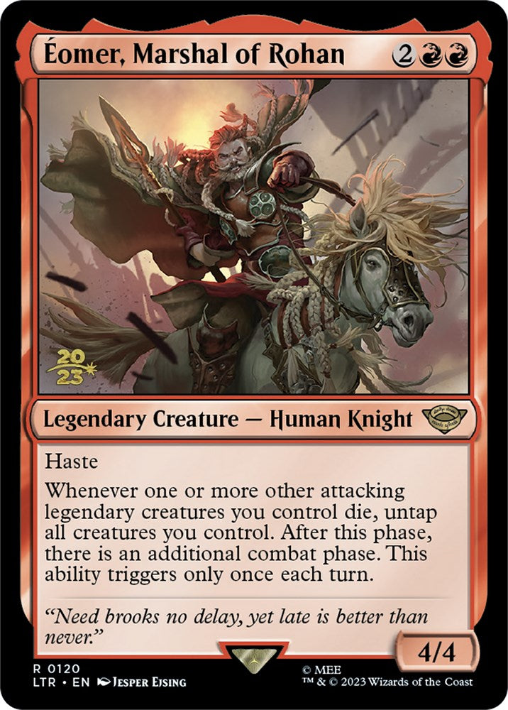 Eomer, Marshal of Rohan [The Lord of the Rings: Tales of Middle-Earth Prerelease Promos] | Devastation Store