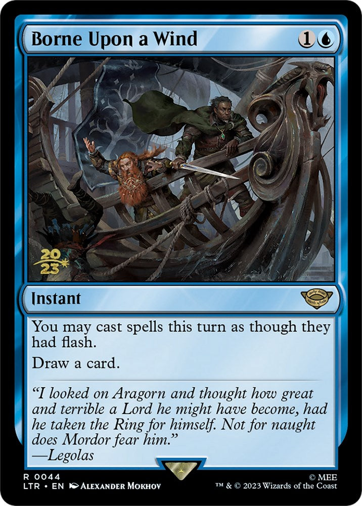 Borne Upon a Wind [The Lord of the Rings: Tales of Middle-Earth Prerelease Promos] | Devastation Store