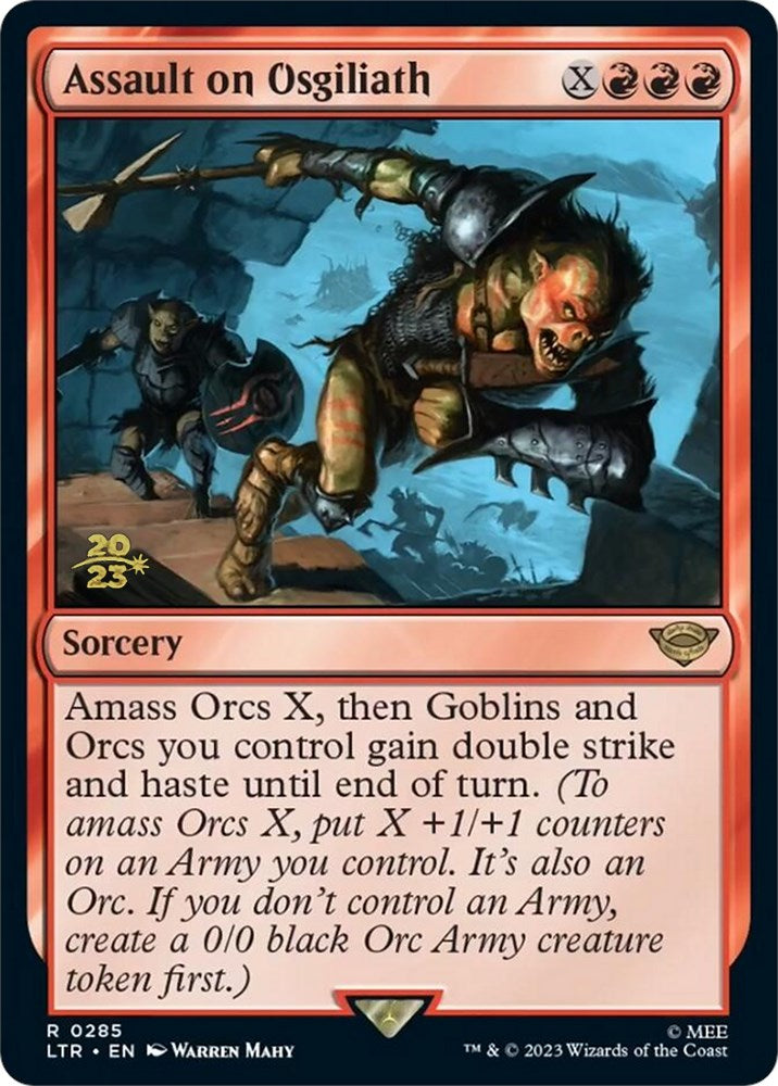 Assault on Osgiliath [The Lord of the Rings: Tales of Middle-Earth Prerelease Promos] | Devastation Store