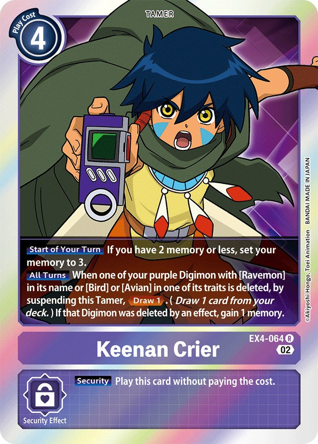 Keenan Crier [EX4-064] [Alternative Being Booster] | Devastation Store