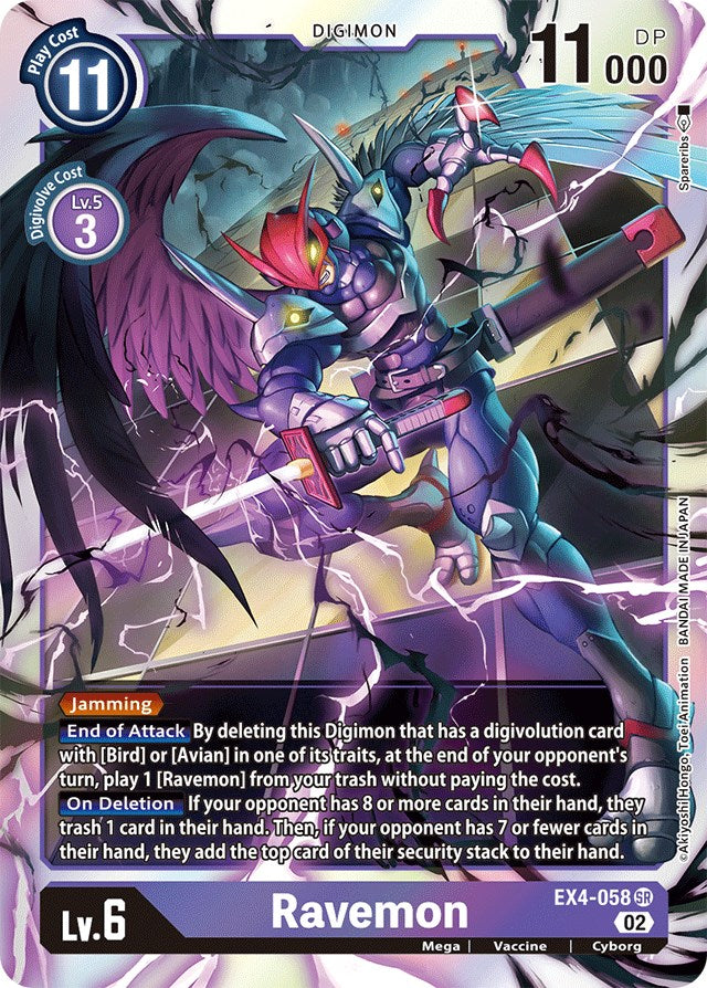 Ravemon [EX4-058] [Alternative Being Booster] | Devastation Store