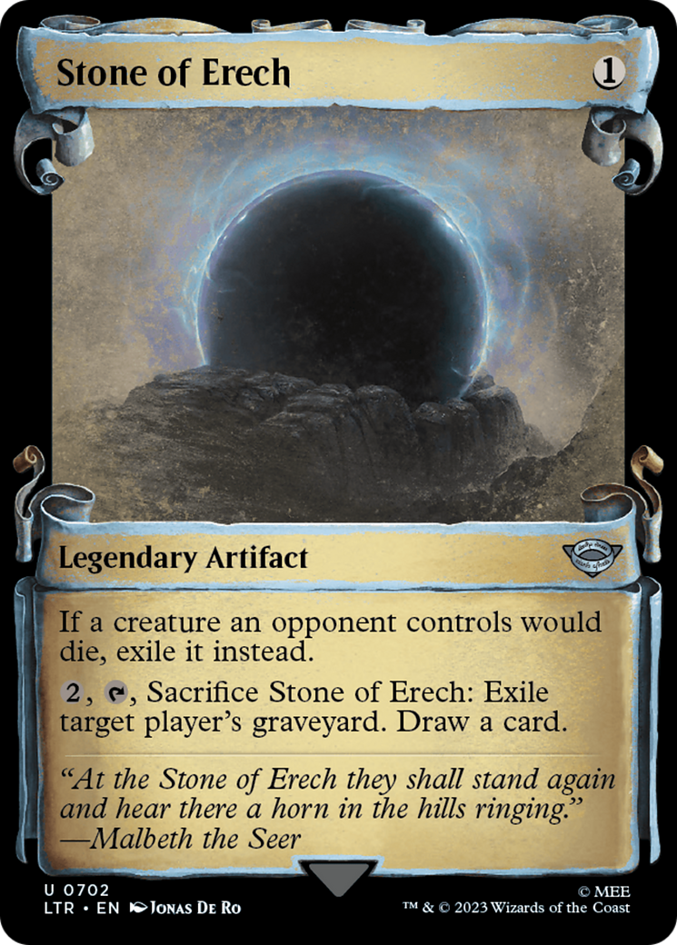 Stone of Erech [The Lord of the Rings: Tales of Middle-Earth Showcase Scrolls] | Devastation Store