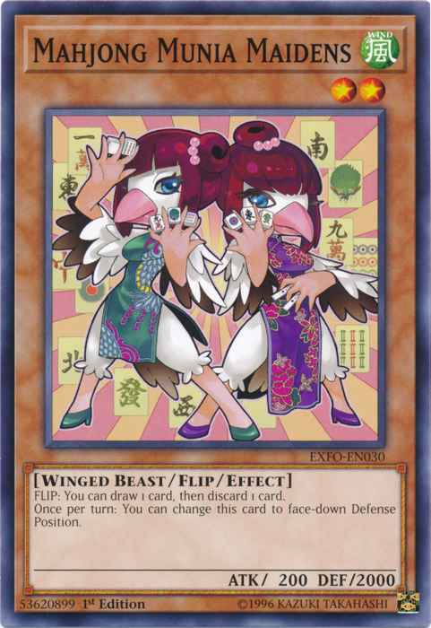 Mahjong Munia Maidens [EXFO-EN030] Common | Devastation Store