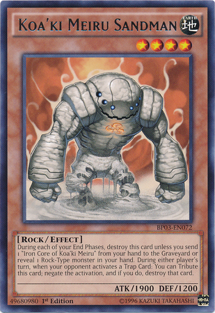 Koa'ki Meiru Sandman [BP03-EN072] Rare | Devastation Store