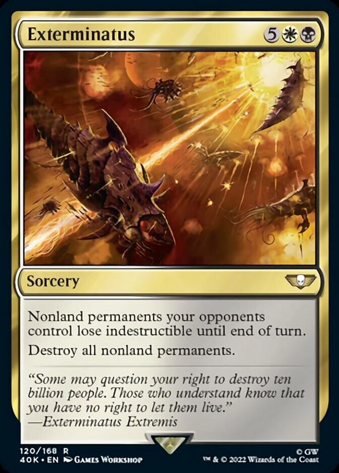 Exterminatus (Surge Foil) [Universes Beyond: Warhammer 40,000] | Devastation Store