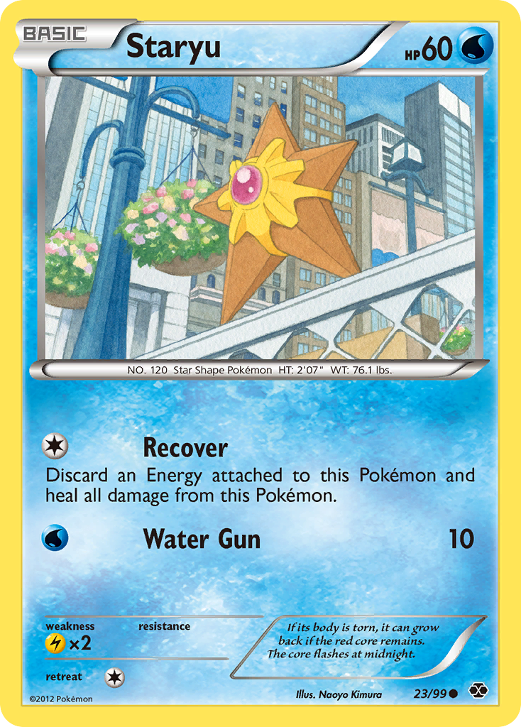 Staryu (23/99) [Black & White: Next Destinies] | Devastation Store