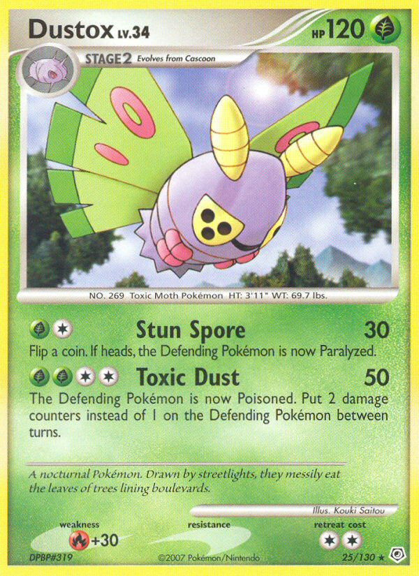 Dustox (25/130) [Diamond & Pearl: Base Set] | Devastation Store