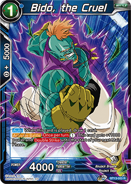 Bido, the Cruel (Rare) [BT13-053] | Devastation Store