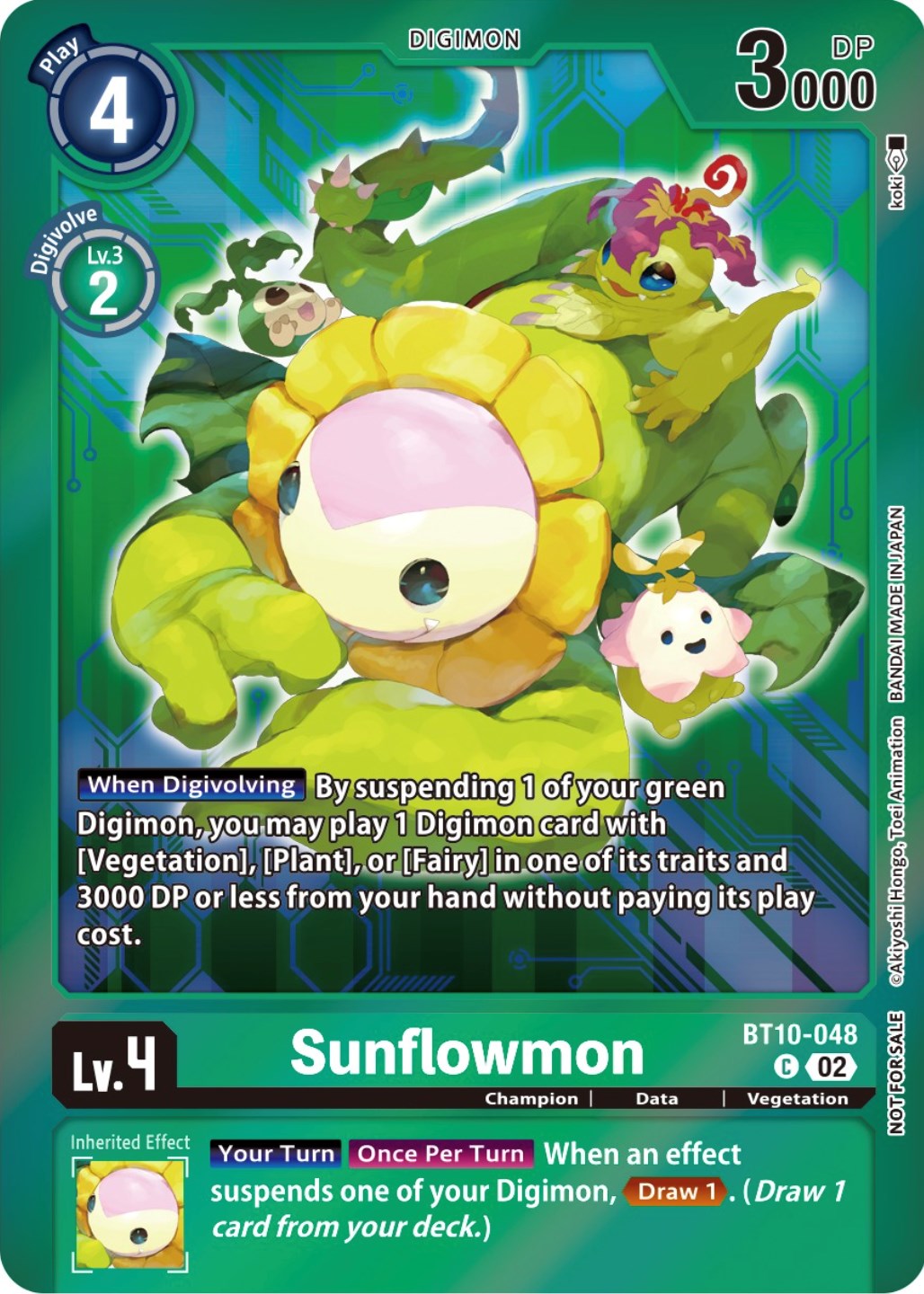 Sunflowmon [BT10-048] (Event Pack 5) [Xros Encounter Promos] | Devastation Store