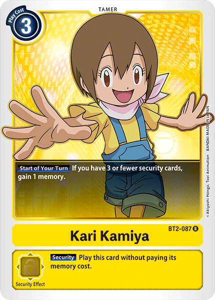 Kari Kamiya [BT2-087] [Release Special Booster Ver.1.0] | Devastation Store