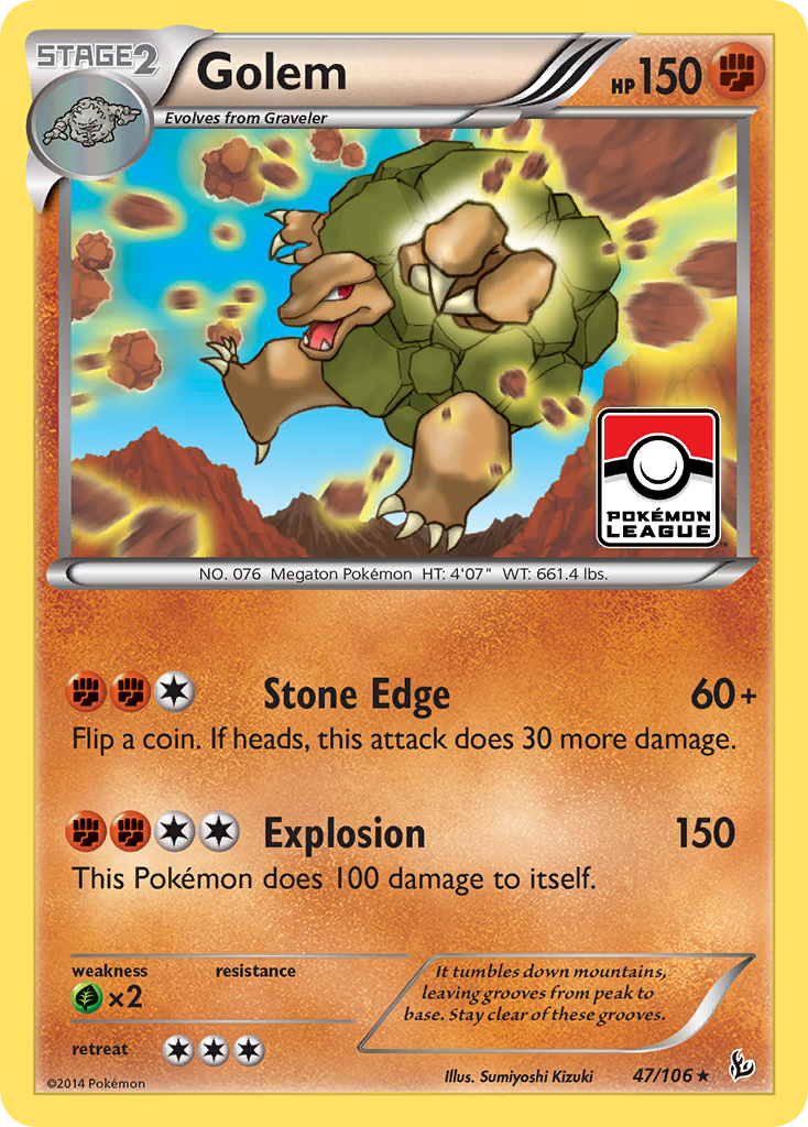 Golem (47/106) [XY: Flashfire] | Devastation Store