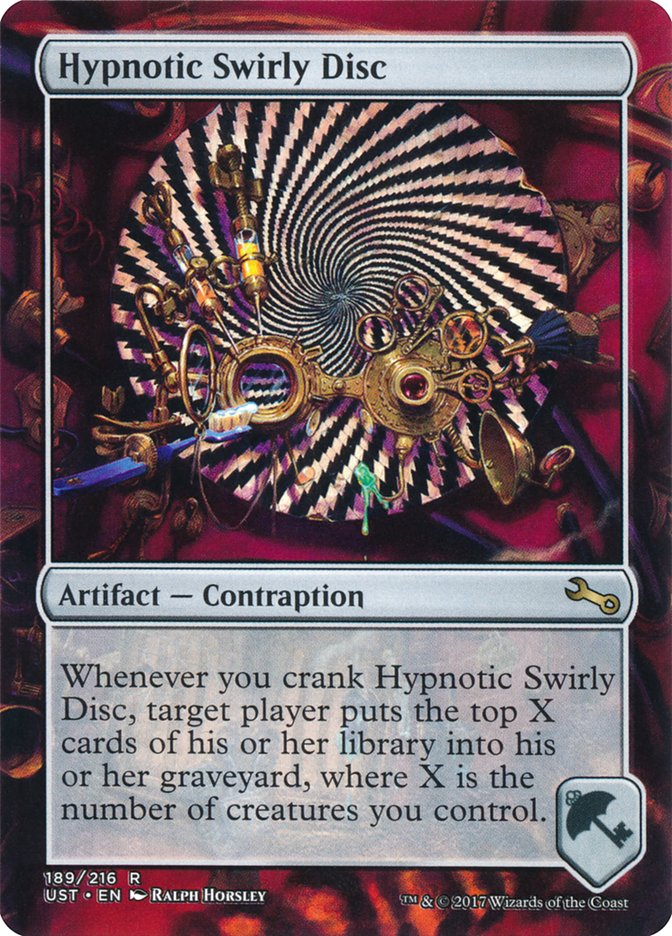 Hypnotic Swirly Disc [Unstable] - Devastation Store | Devastation Store